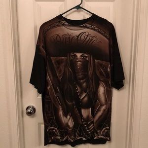 Tshirt, Black, XL,